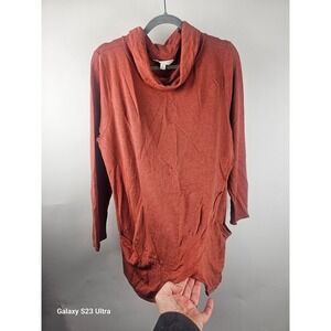 Magnolia Gracr, sz XXL, l9ng sleeve burnt orange wrap sweater